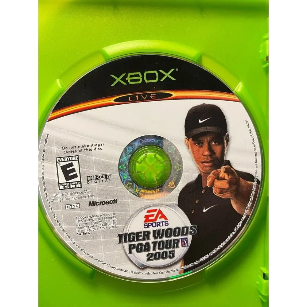 Tiger Woods PGA Tour 2005 game Xbox EA Sports
